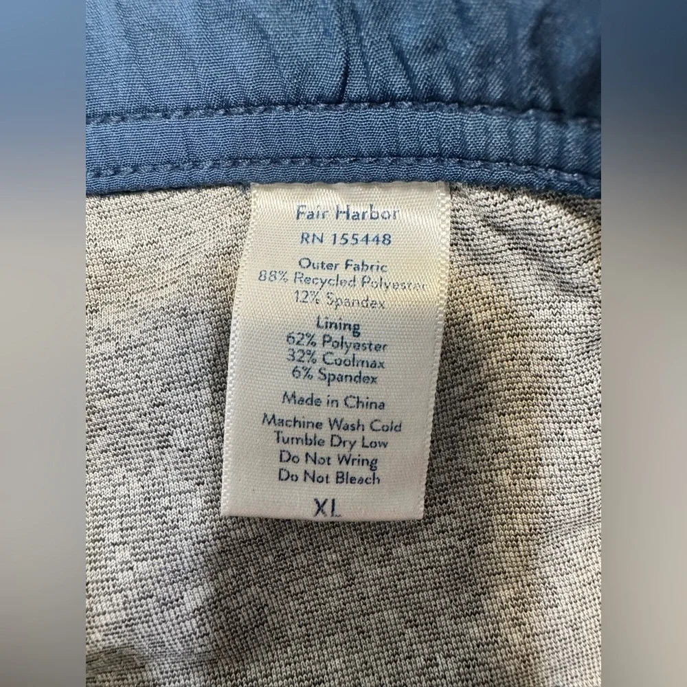 Fair Harbor Kids Anchor Swim Trunk Palm Leaf Beach Pool Youth Boys XL - Picture 10 of 14